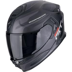 Integrálna prilba na motorku Scorpion EXO-GT SP AIR FLEX matná čierno-strieborná