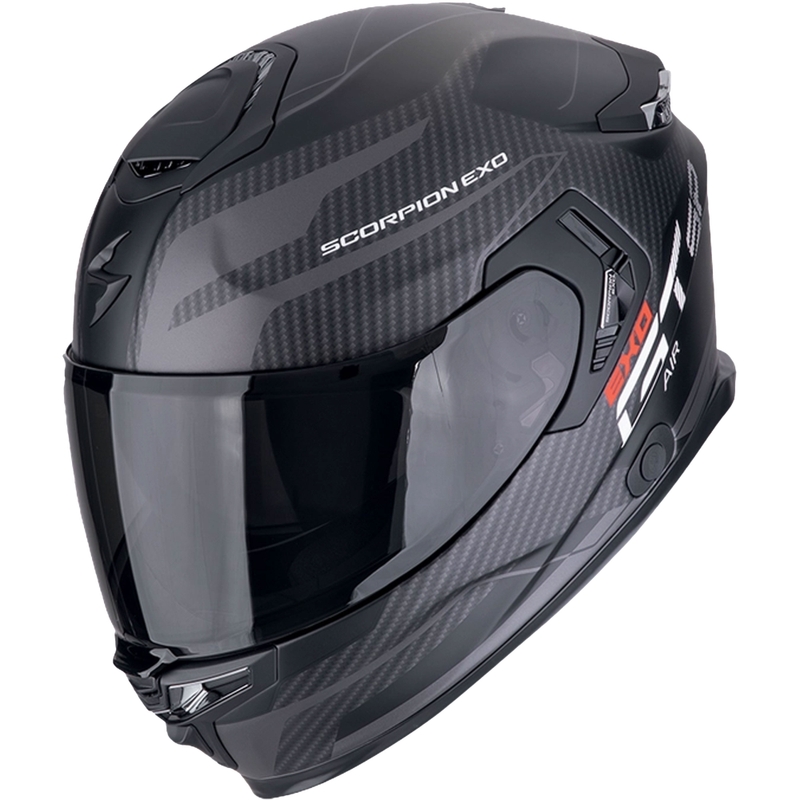 Integrálna prilba na motorku Scorpion EXO-GT SP AIR FLEX matná čierno-strieborná