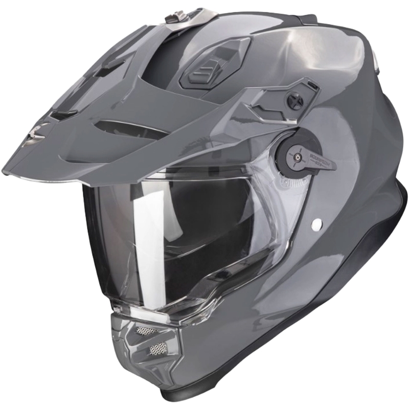 Enduro prilba na motocykel SCORPION ADF-9000 AIR Solid cementovo sivá