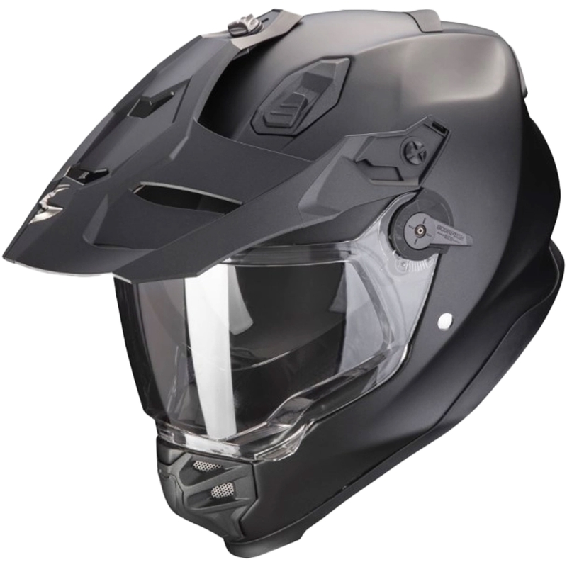 Prilba na motocykel SCORPION ADF-9000 AIR Solid perleťově černá matná