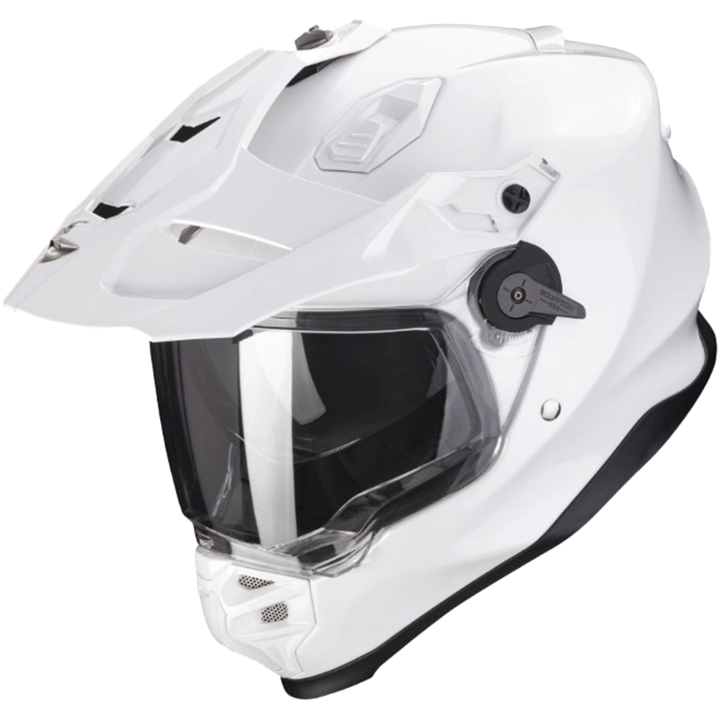 Enduro prilba na motocykel SCORPION ADF-9000 AIR Solid perleťovo biela