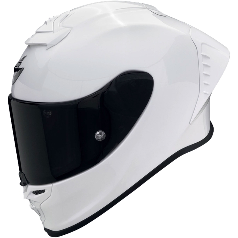 Integrálna prilba na motorku Scorpion EXO-R1 EVO AIR FIM Racing #1 Solid perleťovo biela
