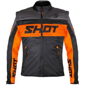 Softshellová bunda Shot Softshell Lite čierno-oranžová