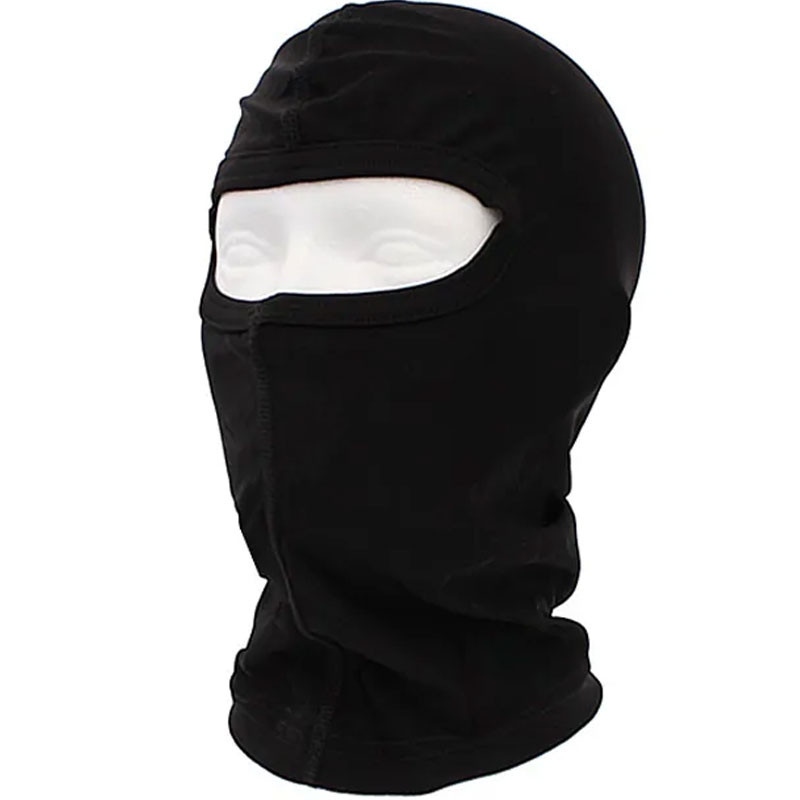 Motorkárska kukla pod helmu 3F čierna