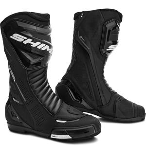 Topánky na motorku Shima RX-3 čierno-biele