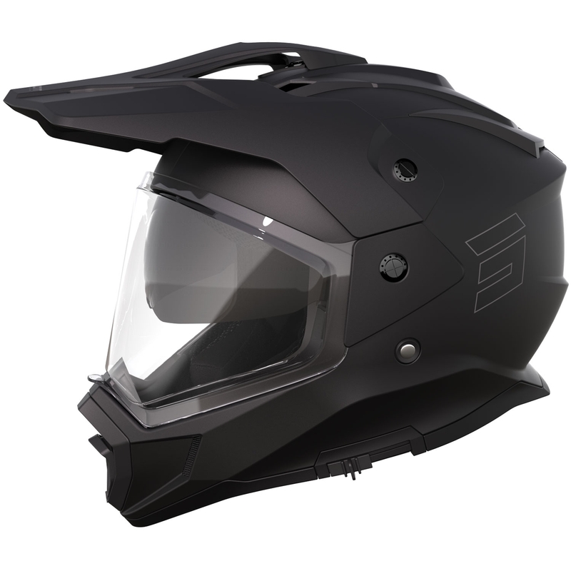 Enduro helma na motorku Shot Trek Max Vision Solid matná čierna