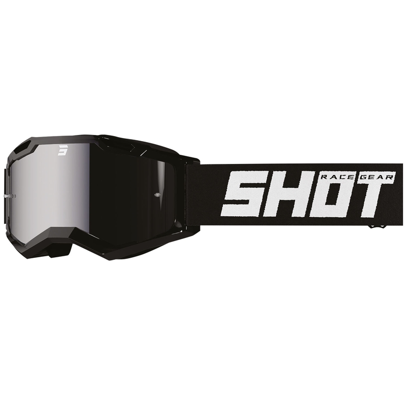 Detské motokrosové okuliare Shot Rocket Kid 2.0 drop čierne s irídiovým plexi