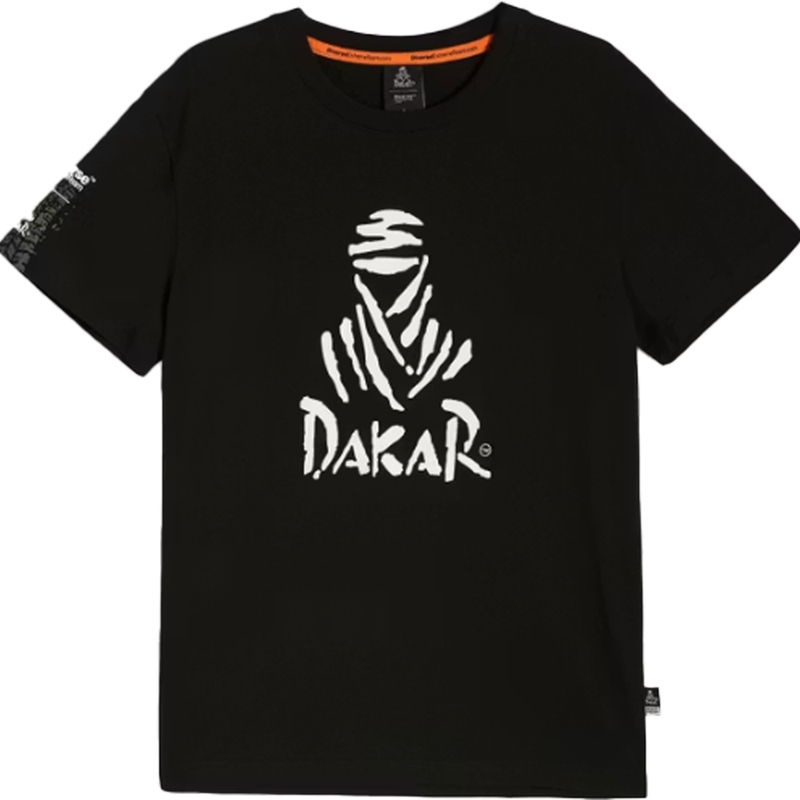 Tričko Dakar DES LOGO25 čierne