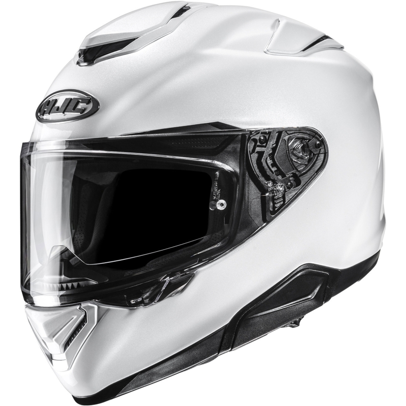Integrálna helma na motorku HJC RPHA 72 Solid perleťovo biela