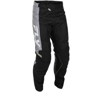 Motokrosové nohavice FLY Racing - USA Kinetic čierno-šedé
