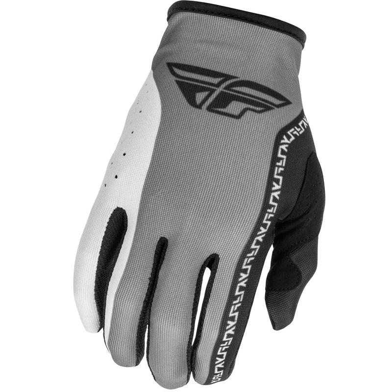 Motokrosové rukavice FLY Racing - USA Lite šedo-čierne