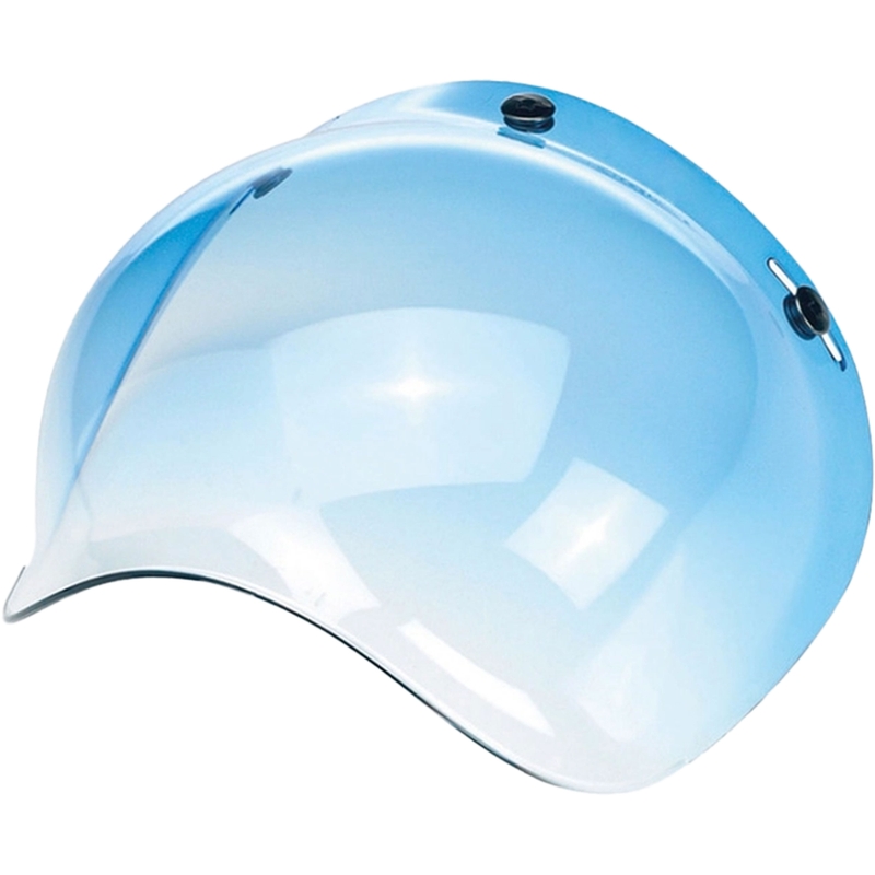 Chrómový plexi štít model bublina pre prilbu Cassida Oxygen