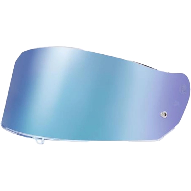 Modré irídiové plexi pre prilbu LS2 FF808