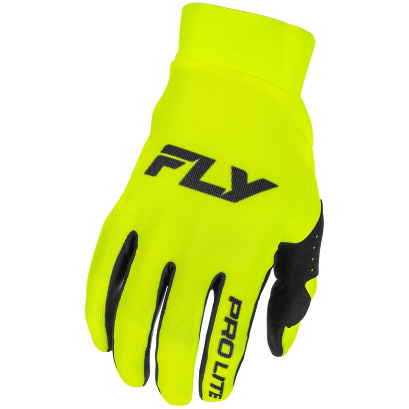 Motokrosové rukavice FLY Racing - USA Pro Lite hi-vis-čierne