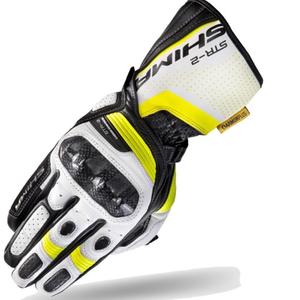 Rukavice Shima STR-2 čierno-bielo-fluo žlté