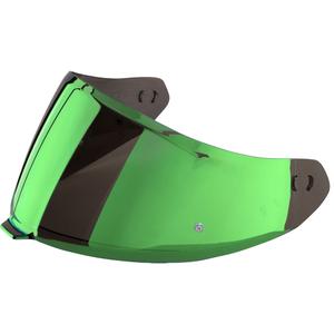 Plexi KDS-F-03 pre helmy Scorpion EXO-GT SP AIR/1500 zelené zrkadlové