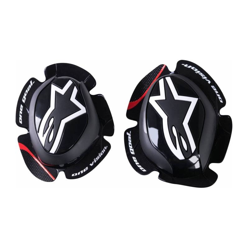 Kolenné slidery Alpinestars GP Pre Dynamics čierno-bielo-červené