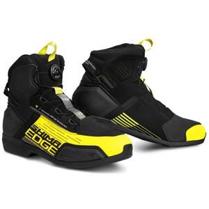 Topánky na motocykel Shima Edge WP čierno-fluo žlté