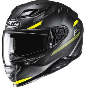 Integrálna helma na motorku HJC F71 CARBON Esira MC3HSF čierno-fluo žltá