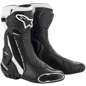 Topánky na motorku Alpinestars SMX Plus 2 čierno-biele