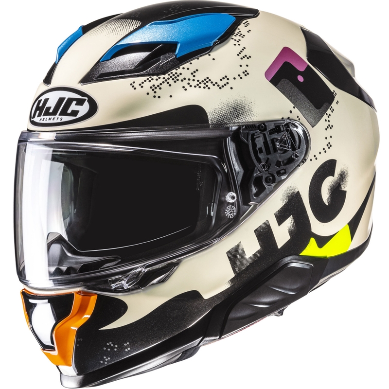 Integrálna helma na motorku HJC F71 Faco MC28 multicolor