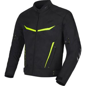 Bunda na motocykel RSA Runway čierno-fluo žlta
