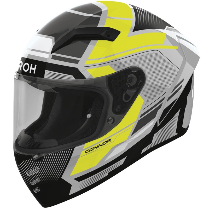 Integrálna helma na motorku Airoh CONNOR Ego lesklá fluo žltá