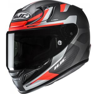Integrálna helma na motorku HJC RPHA 12 CARBON Xentra MC6HSF čierno-šedo-červená
