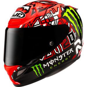 Integrálna helma na motorku HJC RPHA 12 Quartararo Replica II MC1 červeno-čierna