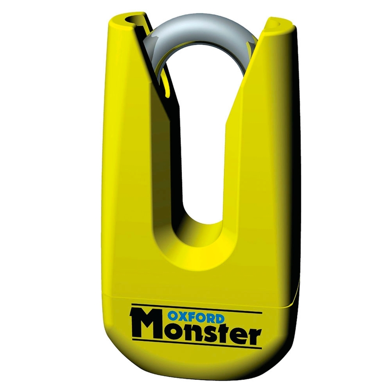 Zámok kotúčové brzdy Oxford Monster žltý