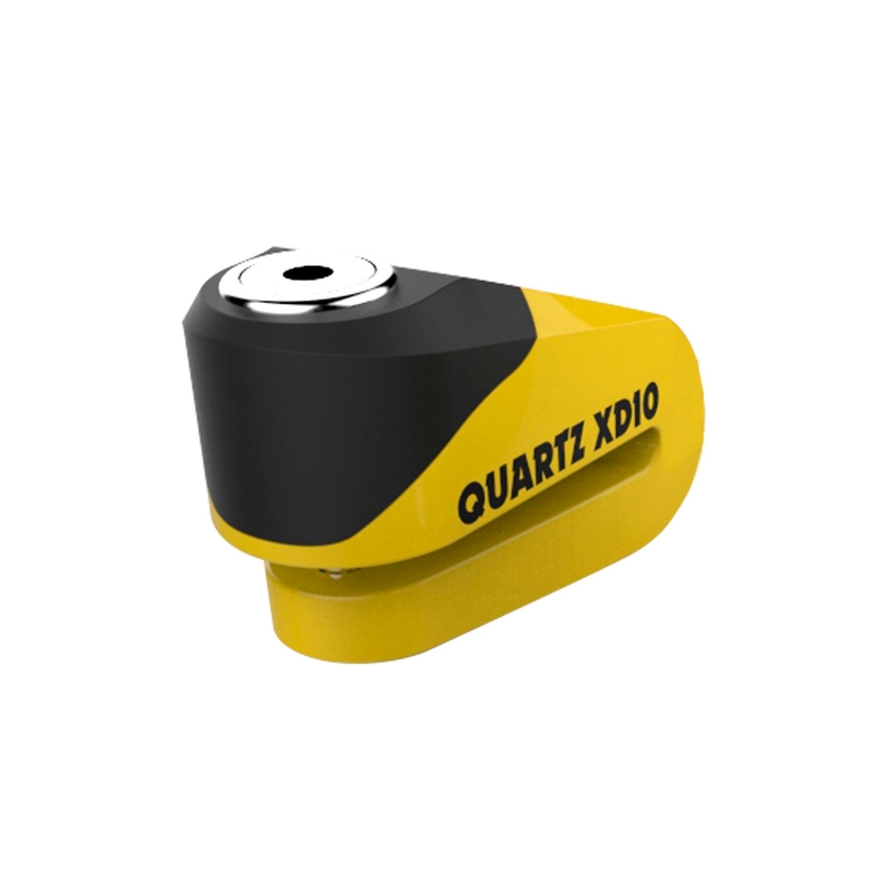 Zámok kotúčové brzdy Oxford Quartz XD10 žlto-čierny