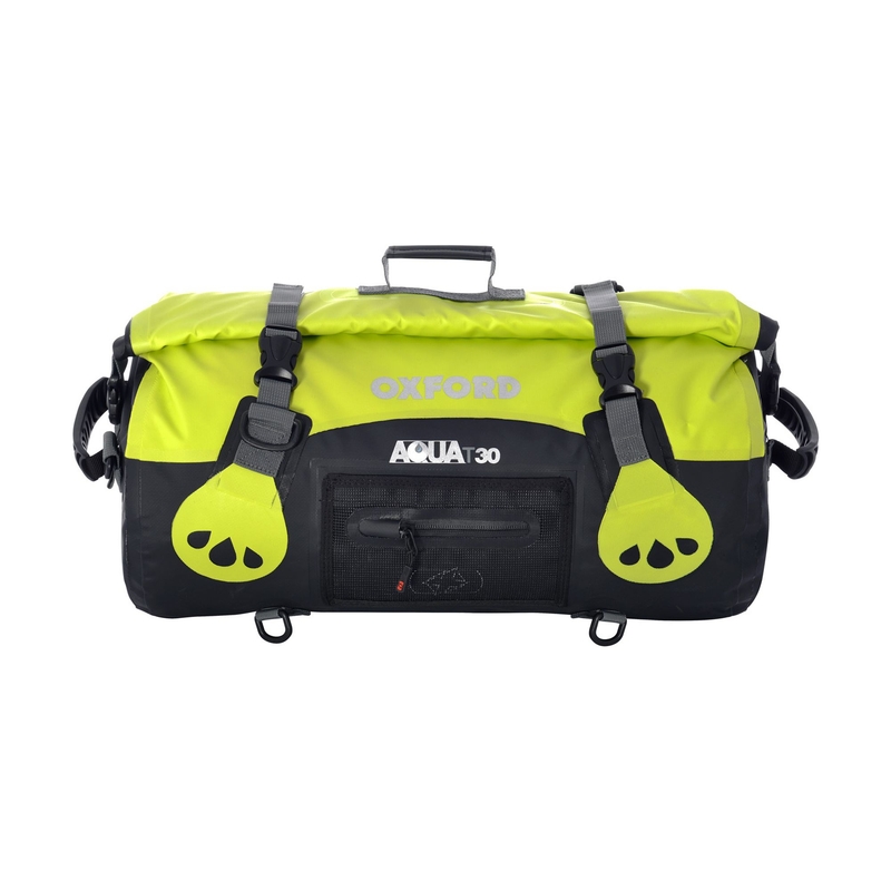 Vodotesný vak Oxford Aqua30 Roll Bag čierno-fluo žltý