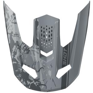 Šilt pre prilby Shot Speed ​​Battle matný sivý