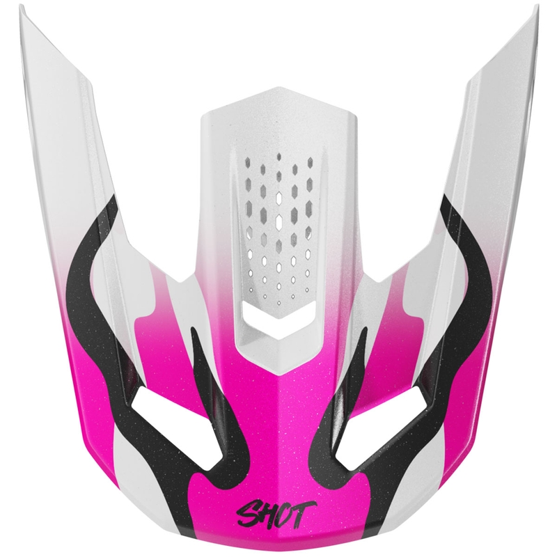 Šilt pre prilby Shot Speed ​​Beast perleťovo ružový