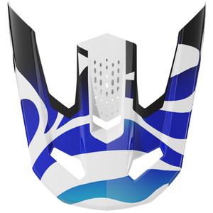 Šilt pre prilby Shot Speed ​​Ghost lesklý modrý