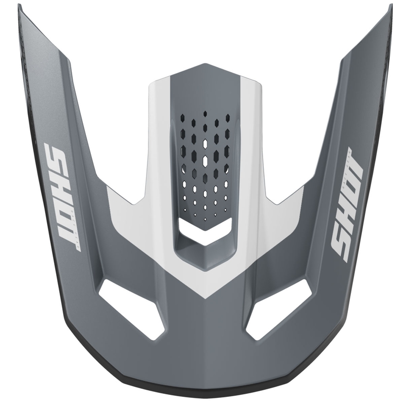 Šilt pre prilby Shot Speed ​​Hybrid matný sivý