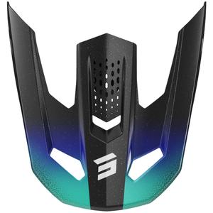 Šilt pre prilby Shot Speed ​​Olymp perleťovo modrý