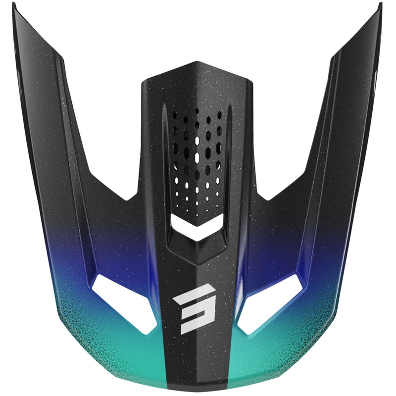 Šilt pre detské prilby Shot Speed ​​Olymp perletovo modrý