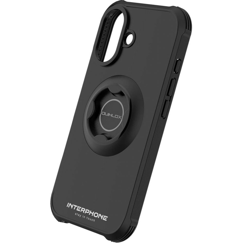 Obal na telefón Interphone QUIKLOX Tetraforce-Apple iPhone 17 čierny