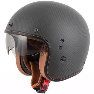 Otvorená prilba Scorpion Belfast Evo Carbon čierná matná