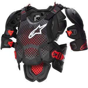 Chránič tela Alpinestars A-10 2 čierno-antracitovo-červený