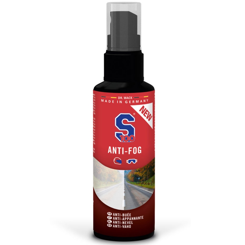 Protimlžiaci prípravok S100 Anti-Fog vrátane utierky z mikrovlákna 100 ml