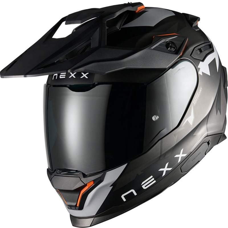 Enduro helma na motorku NEXX Y.TRAVL Primal matná čierno-šedá