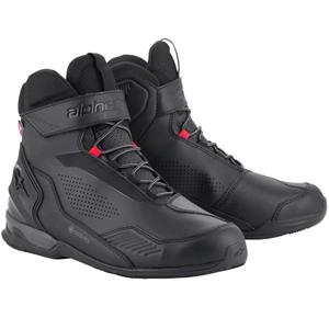 Topánky na motorku Alpinestars Austral Gore-Tex čierno-tmavo sivé
