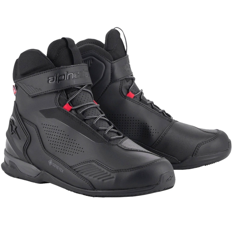 Topánky na motorku Alpinestars Austral Gore-Tex čierno-tmavo sivé