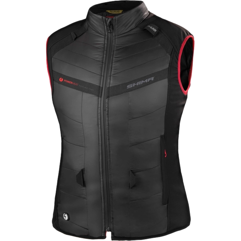 Dámska vyhrievaná vesta Shima Powerheat Vest čierno-červená