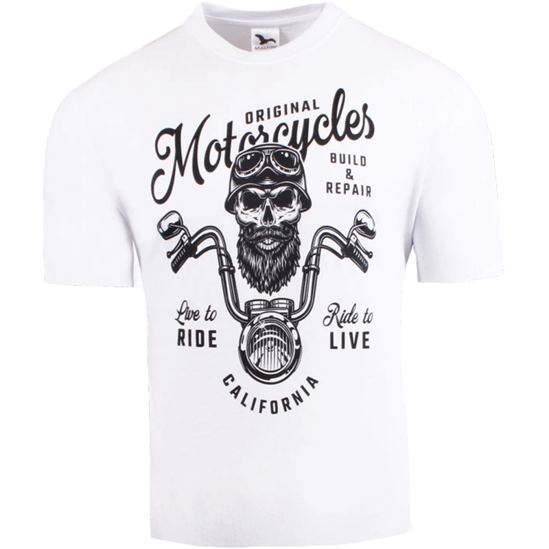 Tričko RSA Original Motorcycles biele