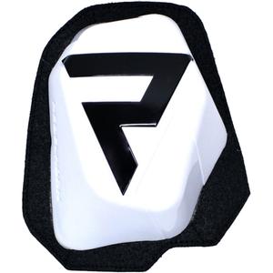 Kolenné slidery Rebelhorn bielo-čierne