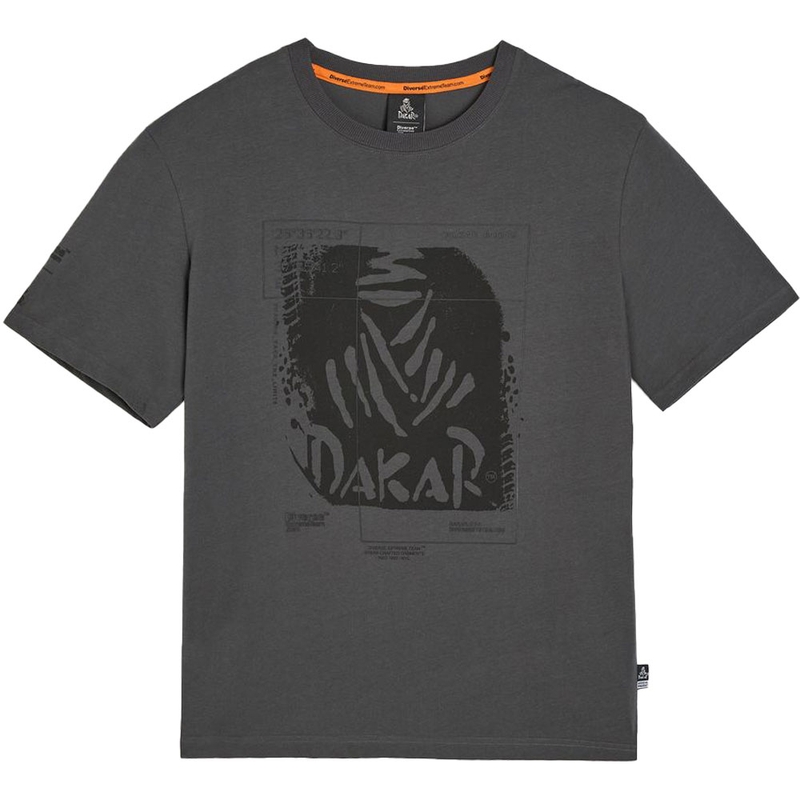 Tričko Dakar DES 1425 grafitové