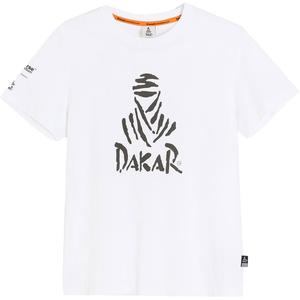 Tričko Dakar LOGO 256 biele
